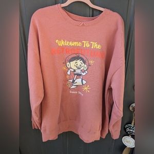 Daylight Curfew peachy colored sweatshirt 2xl VGUC